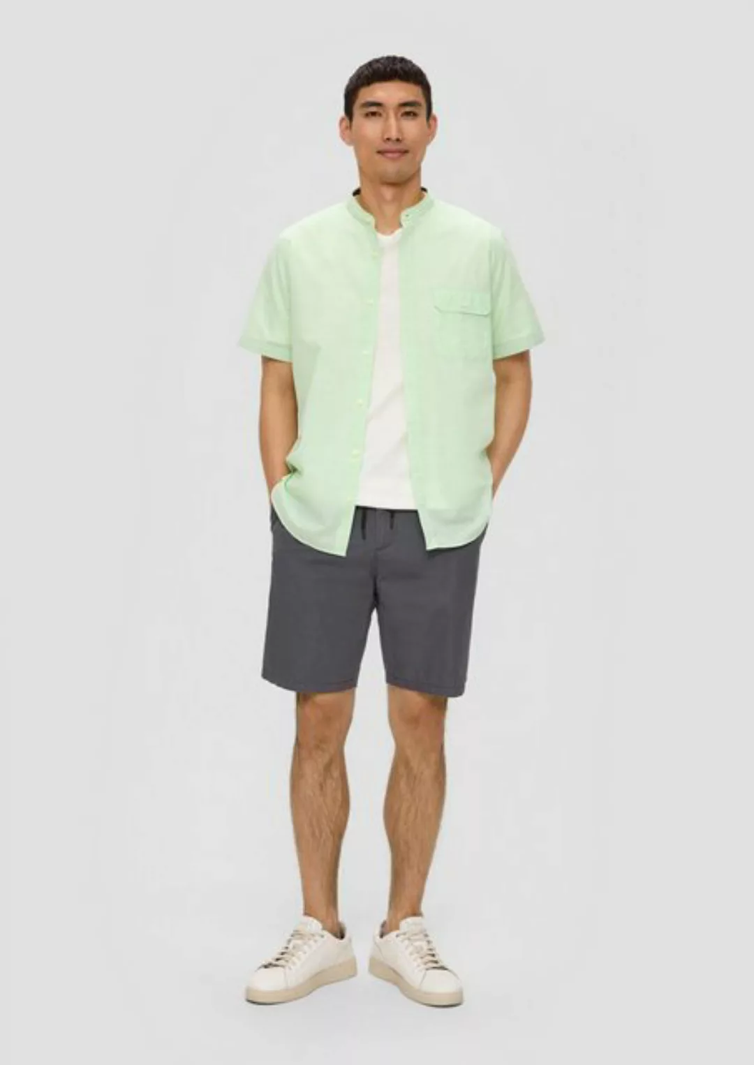 s.Oliver Bermudas Chino-Shorts im Relaxed Fit mit Elastikbund Durchzugkorde günstig online kaufen