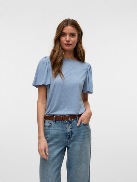 Vero Moda Kurzarmshirt VMPALOMA ONELLA SS BOATNECK TOP VMA NOOS günstig online kaufen