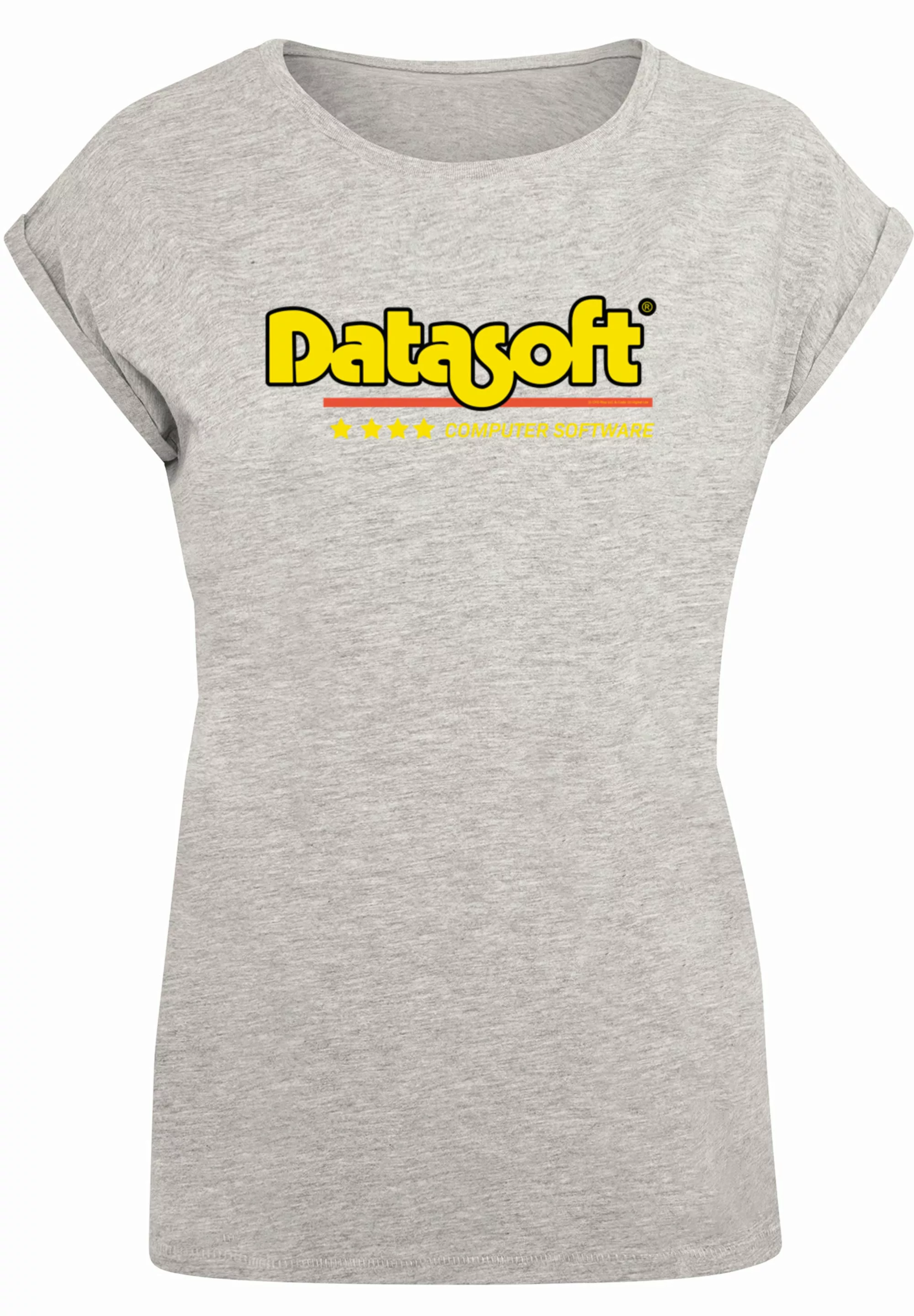 F4NT4STIC T-Shirt "Retro Gaming Datasoft Logo gelb", Print günstig online kaufen