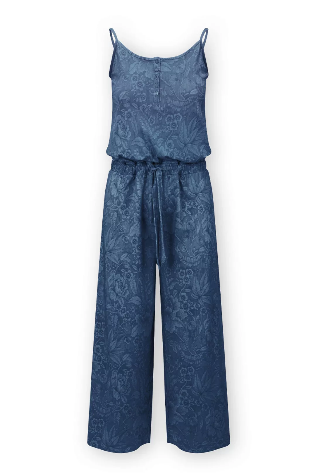 Pip Studio Parlotte Casa dei Fiori Jumpsuit Loungewear 4 40 blau günstig online kaufen