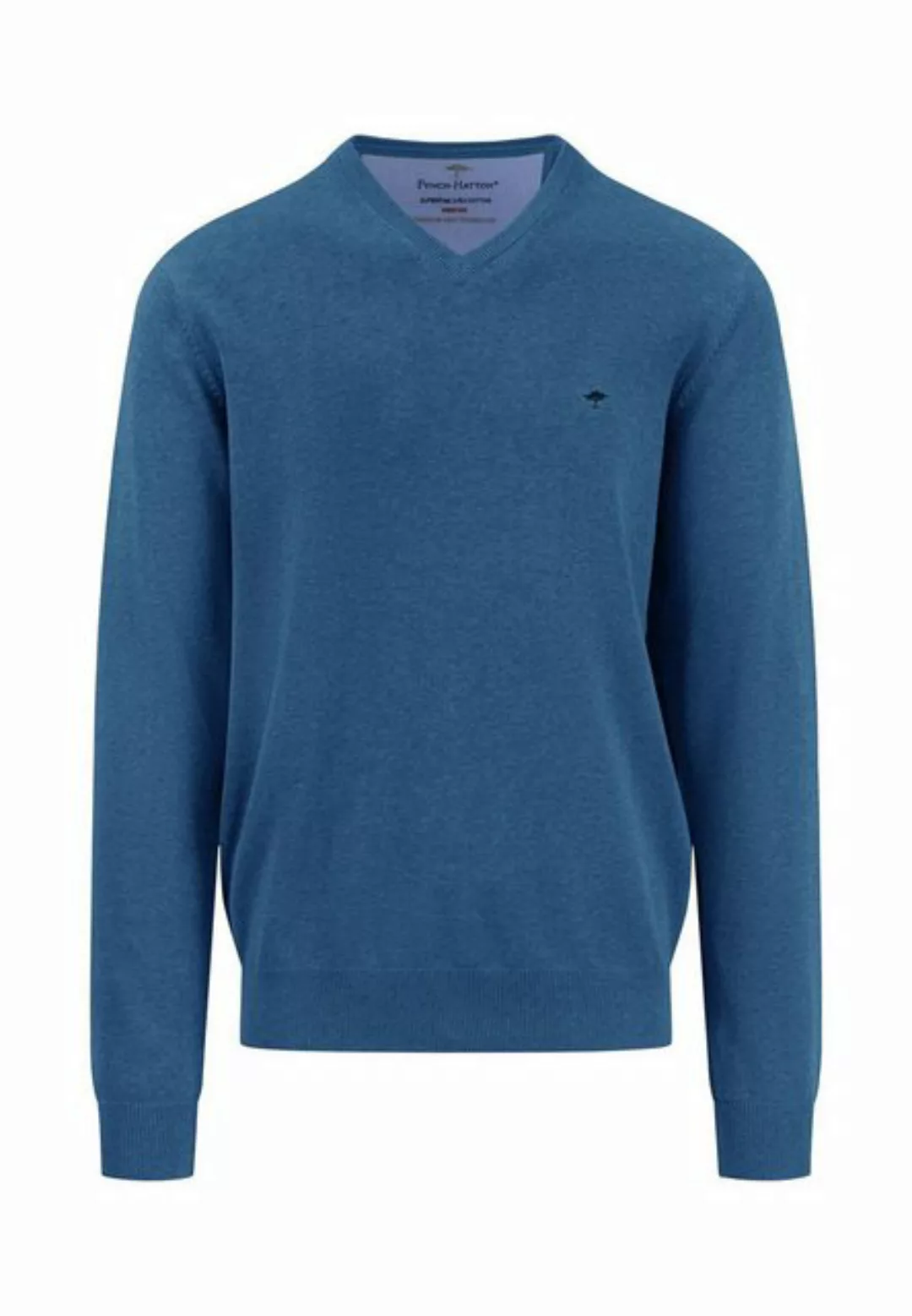 FYNCH-HATTON Strickpullover "FYNCH-HATTON Pullover mit V-Kragen", mit V-Aus günstig online kaufen