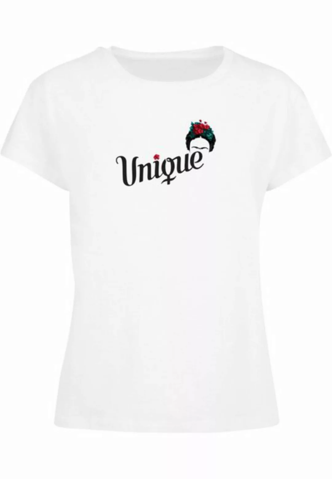 Merchcode T-Shirt Merchcode Damen Ladies Frida Kahlo - Unique Box Tee (1-tl günstig online kaufen