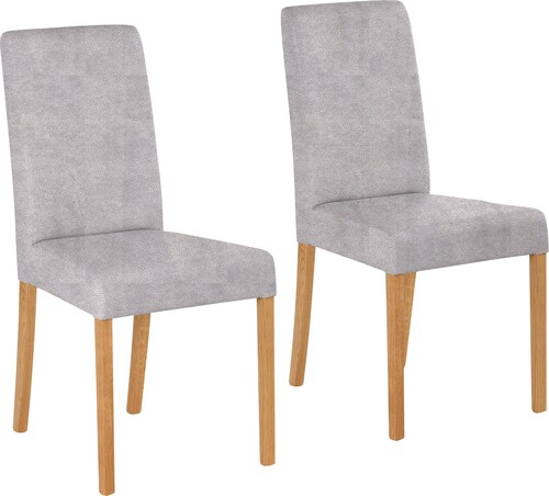 Home affaire 4-Fußstuhl "Bologna", (Set), 4 St., Microfaser, Gestell aus Ma günstig online kaufen