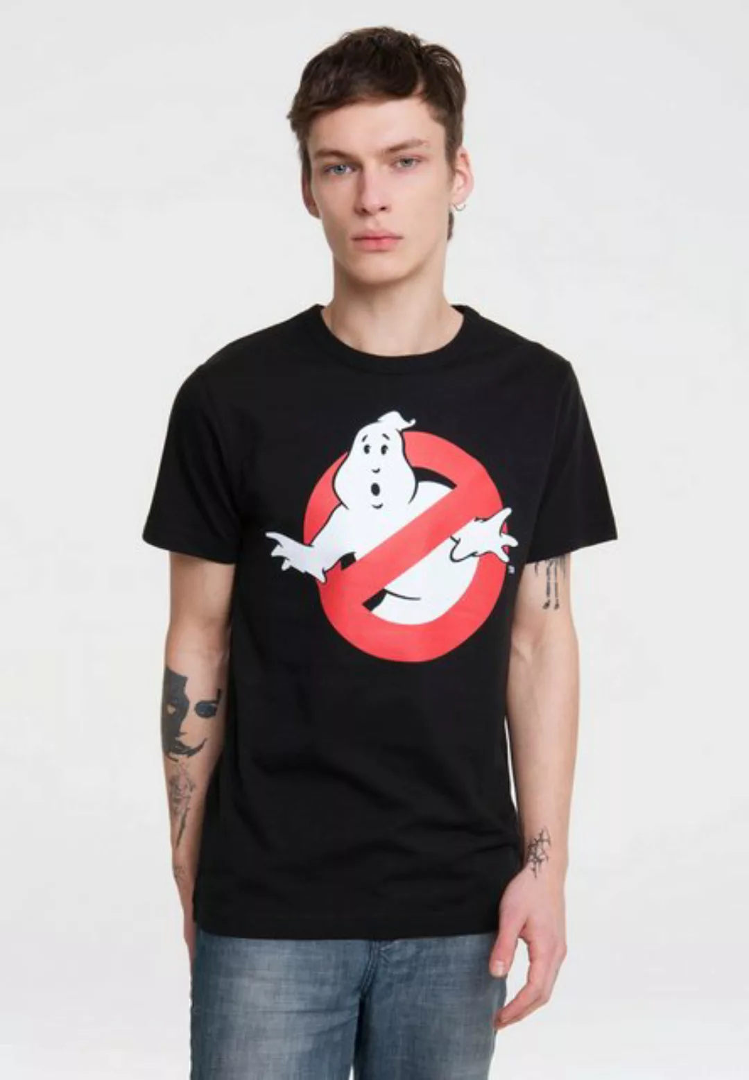 LOGOSHIRT T-Shirt "Ghostbusters No Ghost", mit kultigem Print günstig online kaufen