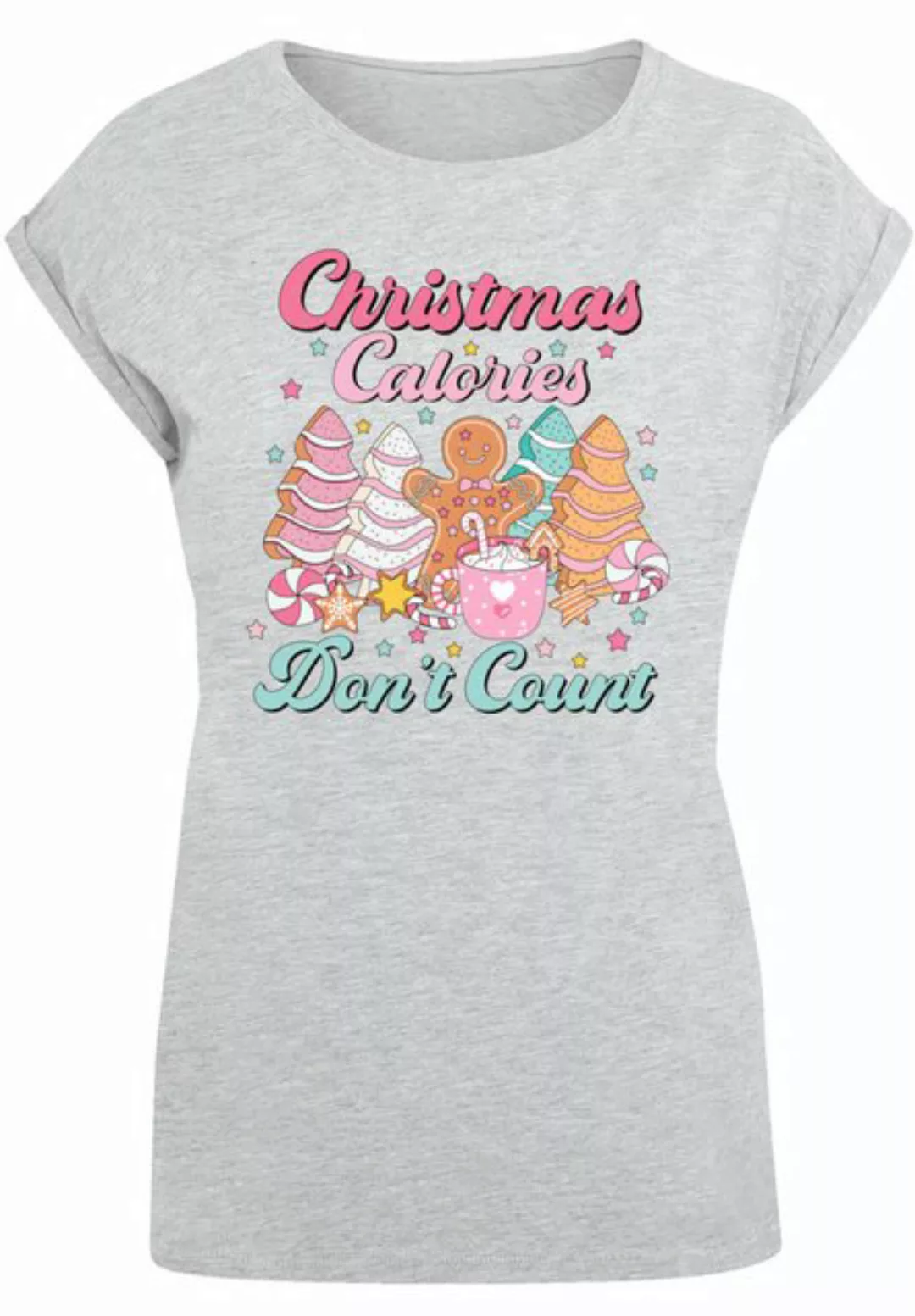 F4NT4STIC T-Shirt Weihnachten Dont Count Candy Premium Qualität, Weihnachts günstig online kaufen