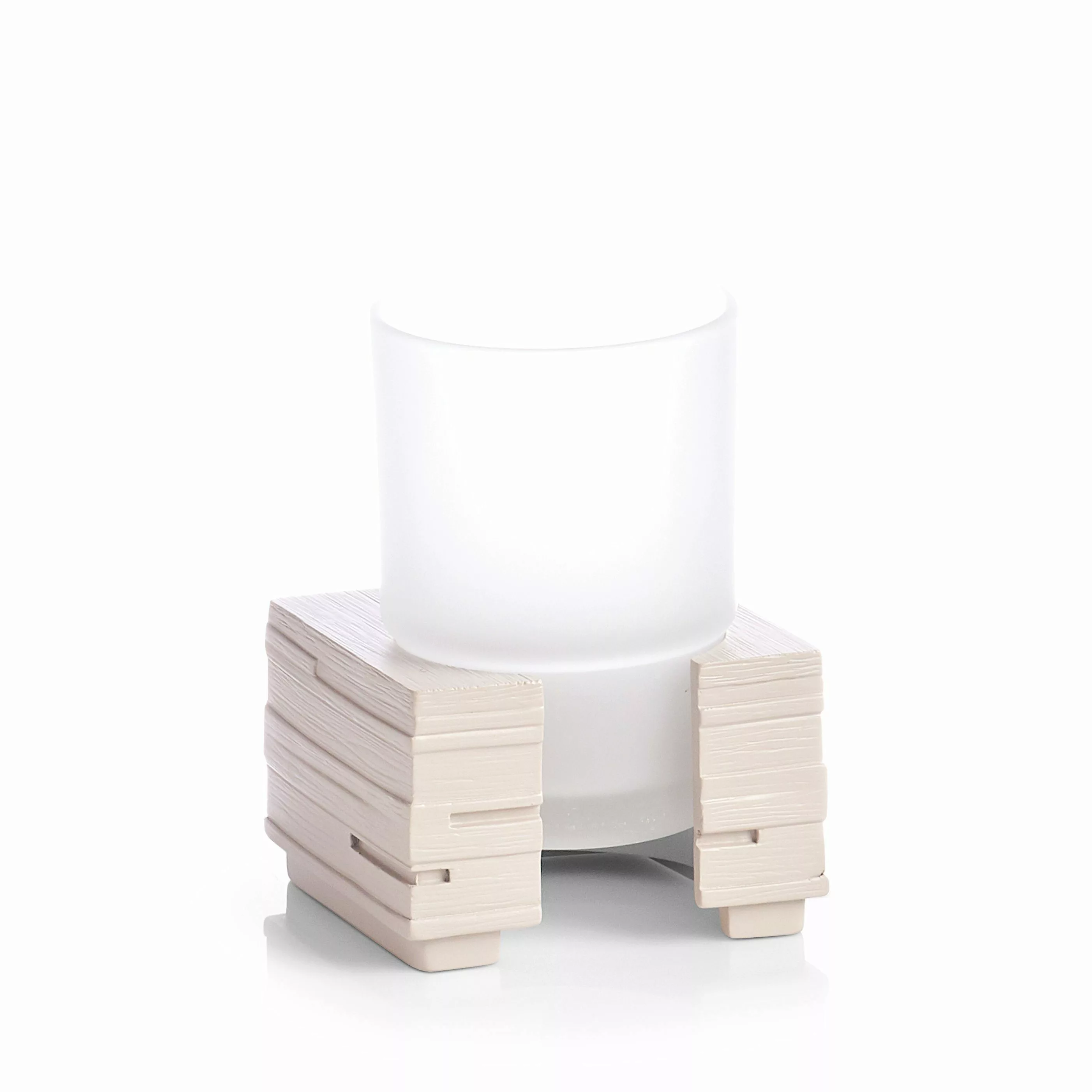 Zeller Present Zahnputzbecher Zahnputzbecher Schiefer, (Stück, günstig online kaufen