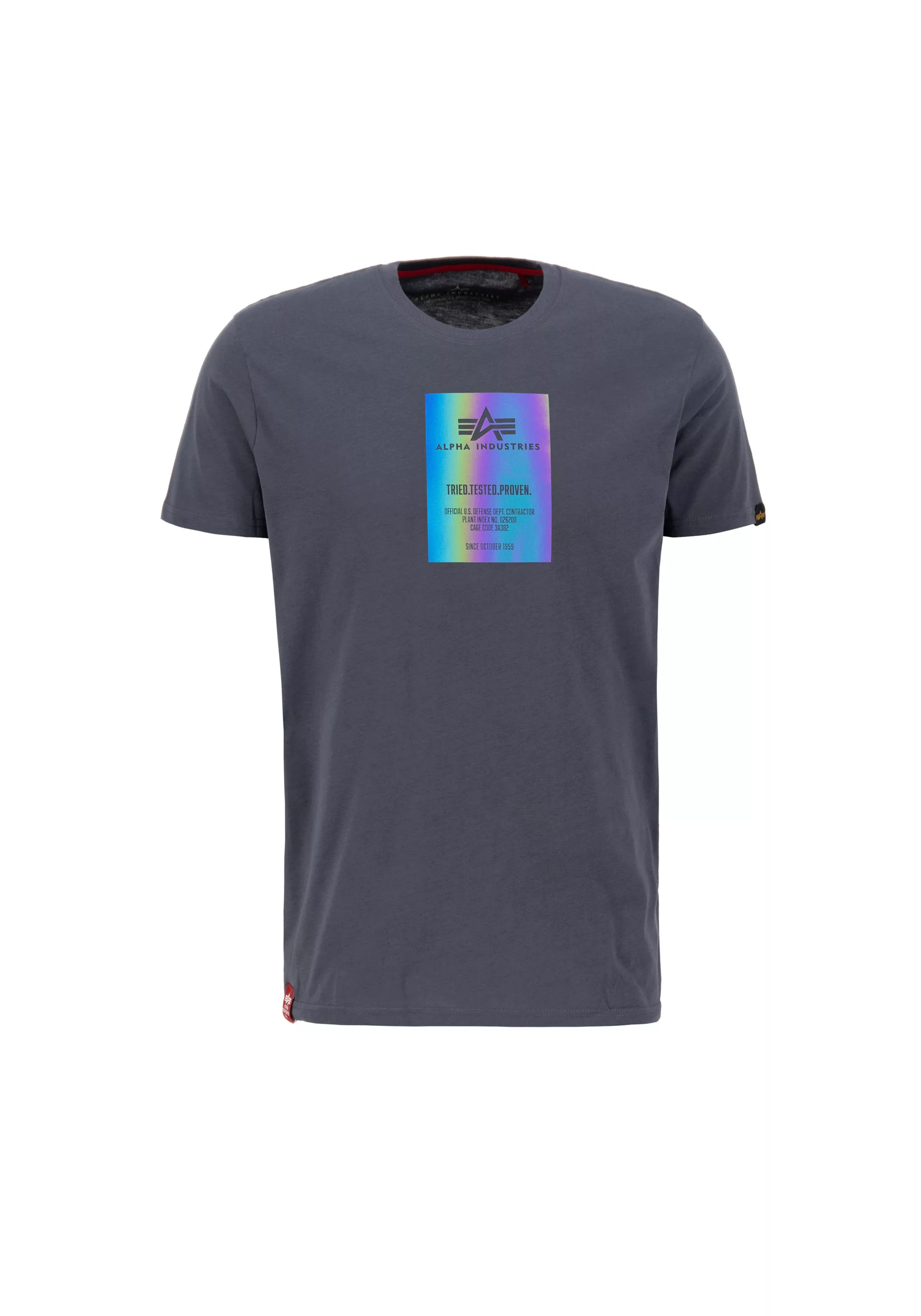Alpha Industries T-Shirt "Alpha Industries Men - T-Shirts Rainbow Reflectiv günstig online kaufen