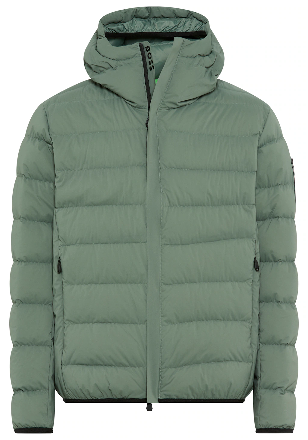 BOSS GREEN Daunenjacke "OW Riplite JT HD", mit Kapuze, abenehmbare Kapuze w günstig online kaufen