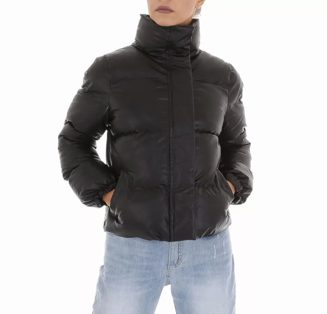 Ital-Design Lederimitatjacke Damen Freizeit (87392309) Gefüttert Winterjack günstig online kaufen