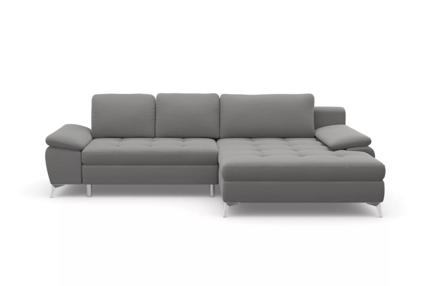 sit&more Ecksofa »Latigo L-Form«, mit Mega-Recamiere, wahlweise mit Bettfun günstig online kaufen