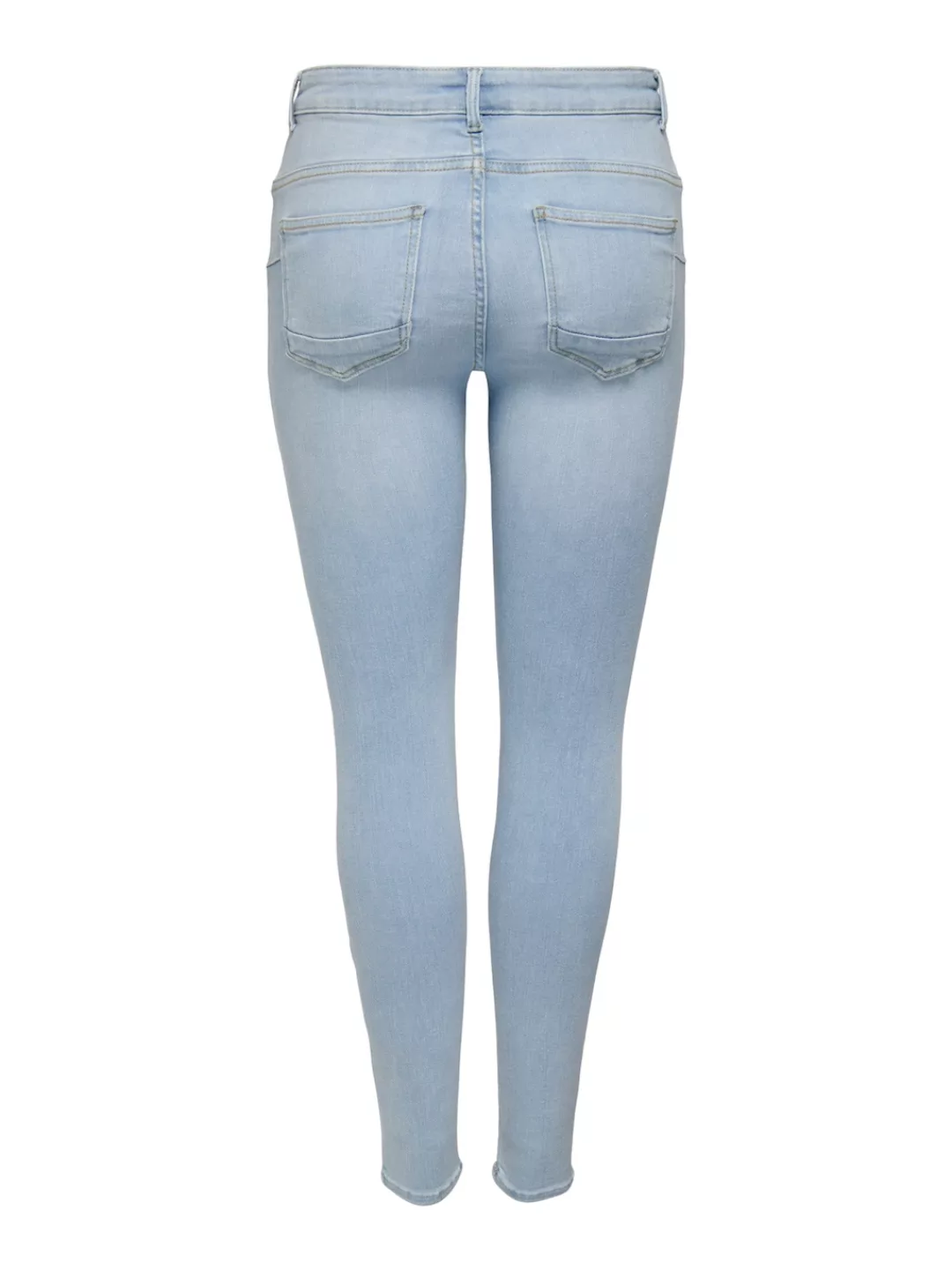 ONLY Skinny-fit-Jeans "ONLPOWER MID WAIST SK PUSH UP AZ BOX" günstig online kaufen