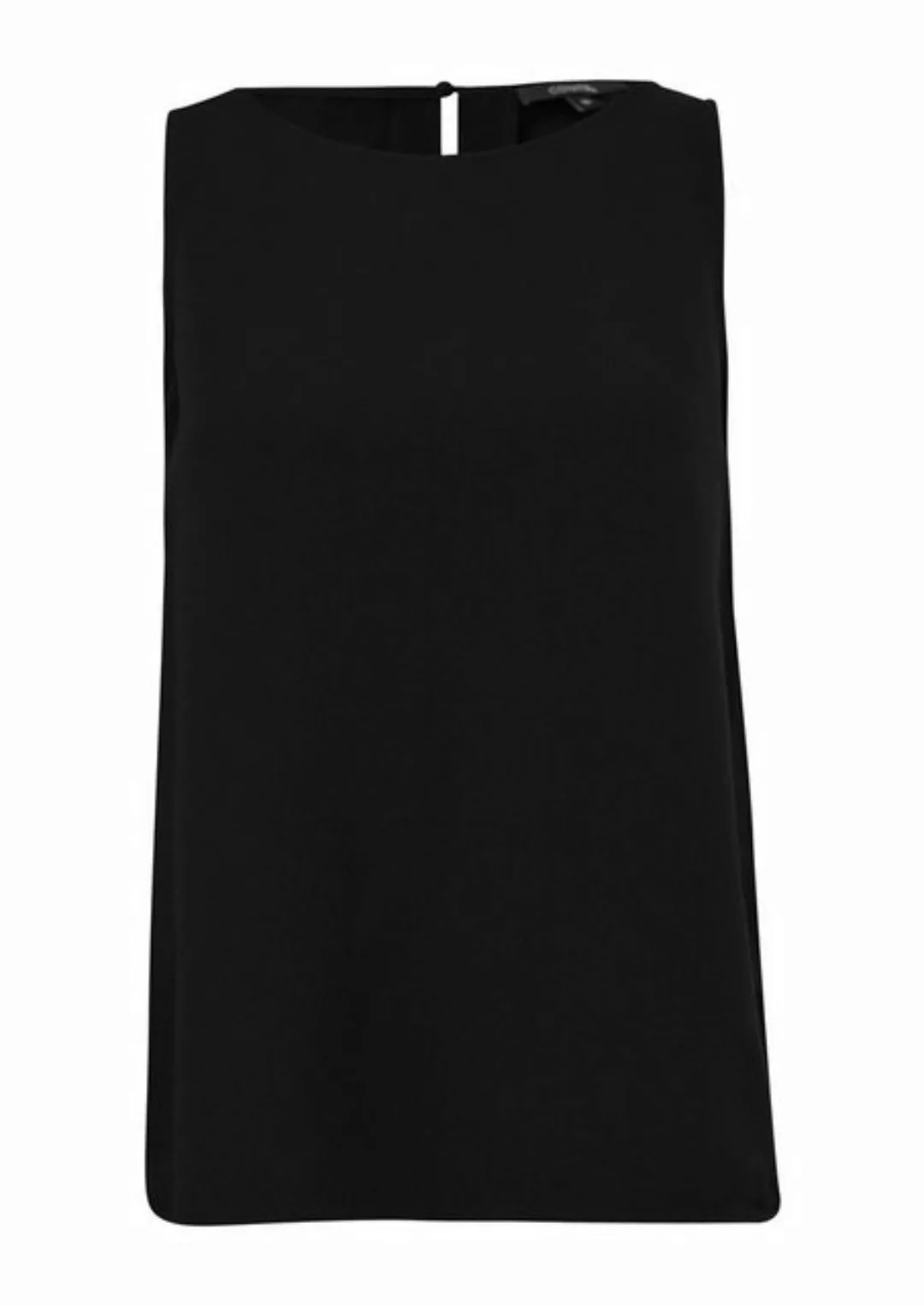 Comma Blusenshirt Bluse, GREY/BLACK günstig online kaufen
