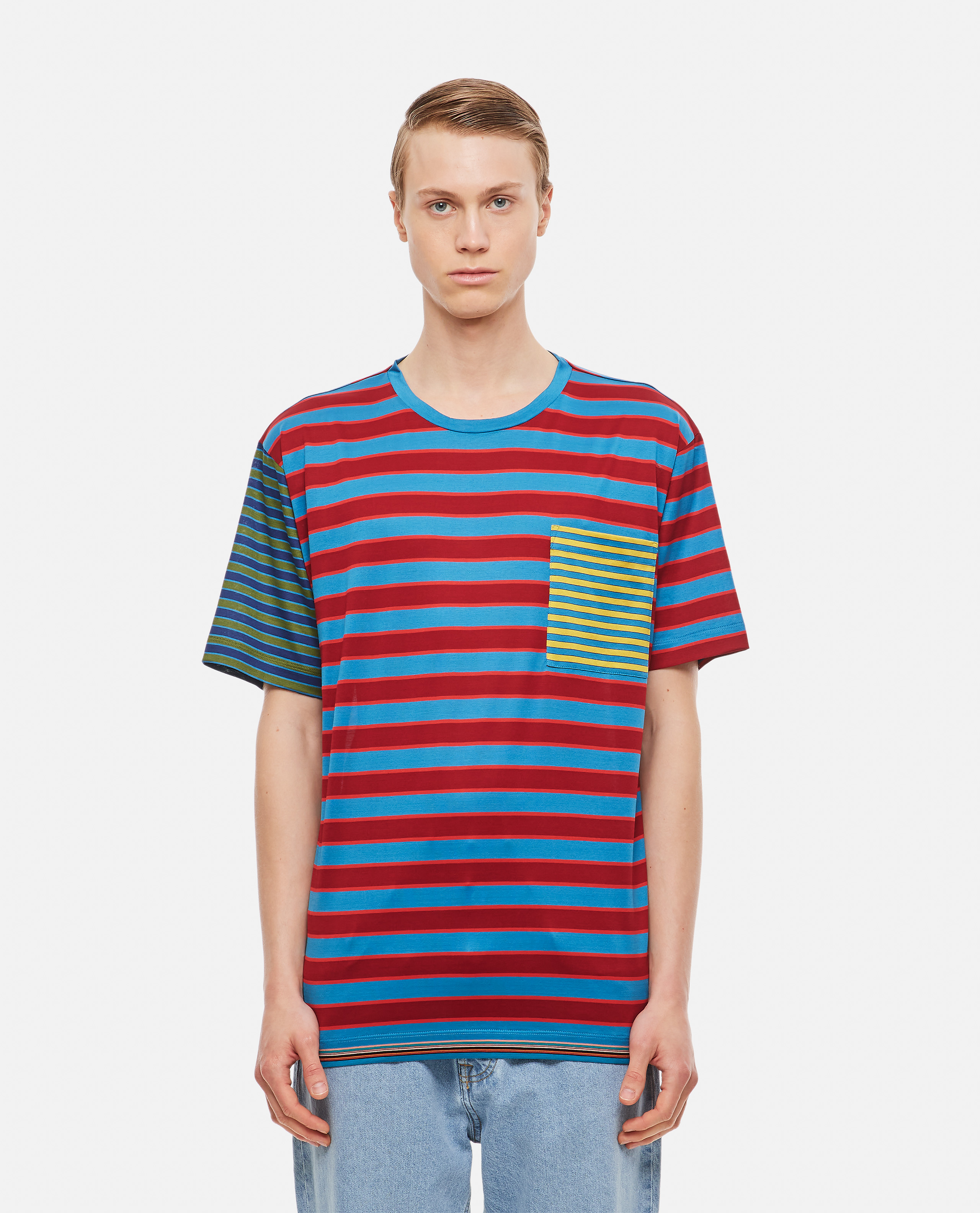 STRIPED COTTON T-SHIRT günstig online kaufen