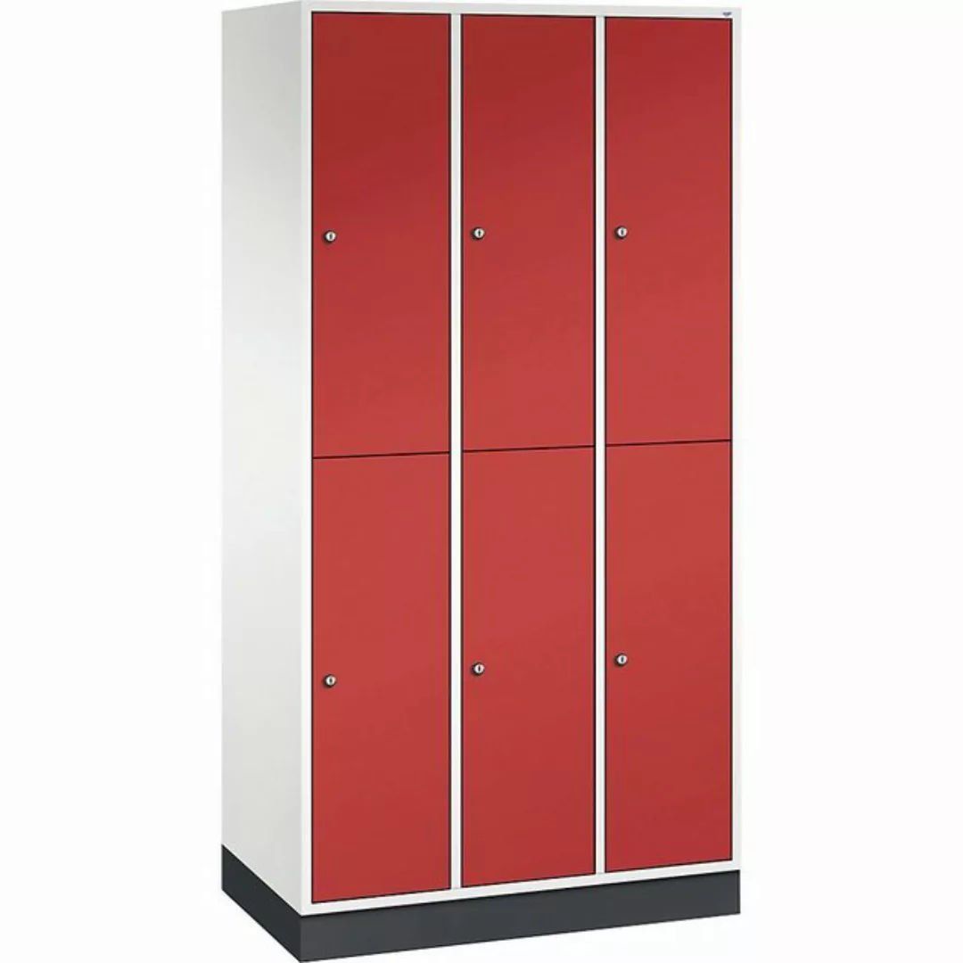 C+P Garderobenschrank Breite: 920 mm x Tiefe: 500 mm x Höhe: 1950 mm Korpus günstig online kaufen