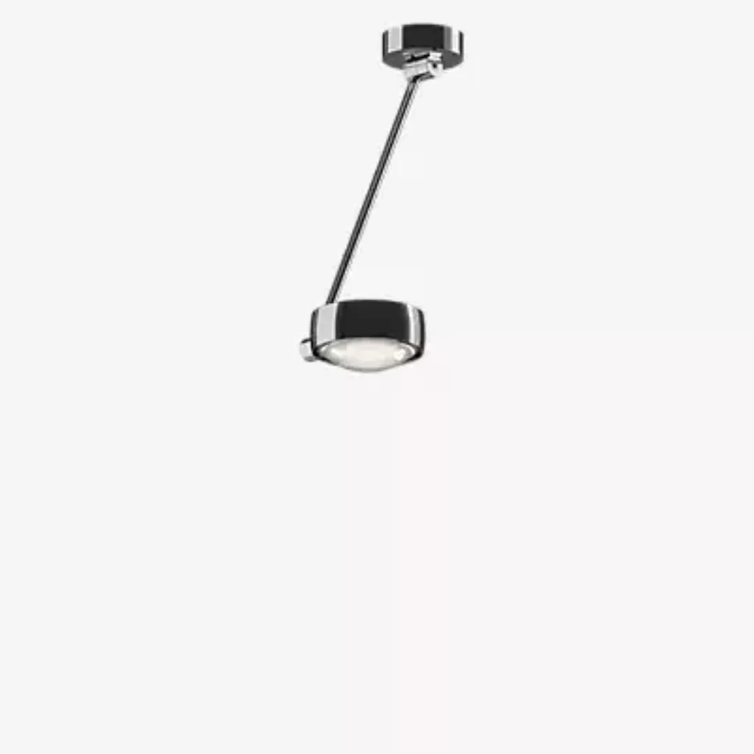 Occhio Sento Soffitto Singolo 40 Up E Deckenleuchte LED, Kopf chrom glänzen günstig online kaufen