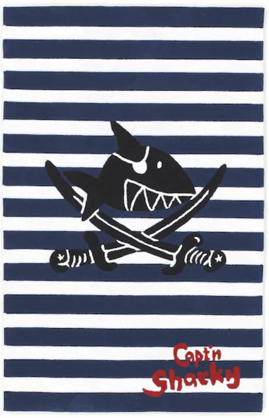 Capt`n Sharky Kinderteppich »SH-2361-01«, rechteckig günstig online kaufen
