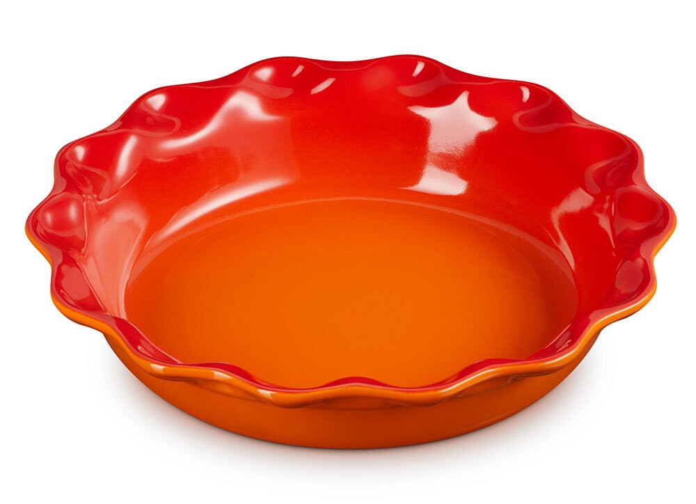 Le Creuset Pie-Form Kuchenform Steinzeug Ofenrot 23cm günstig online kaufen