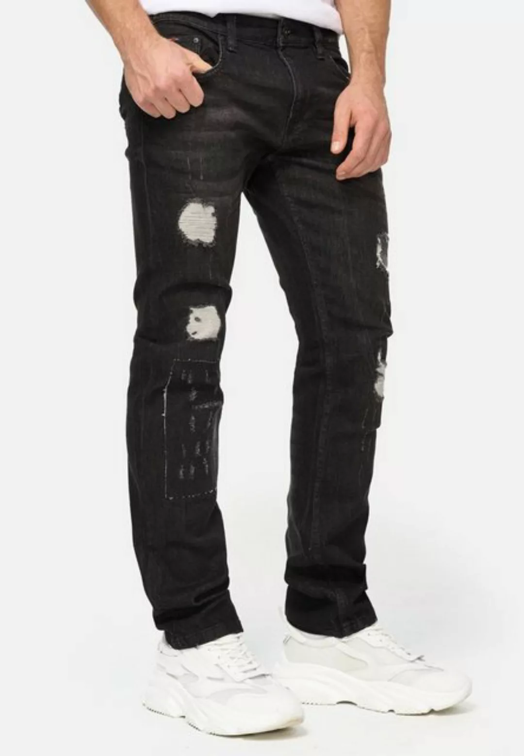 Indicode Slim-fit-Jeans Mcintyre günstig online kaufen