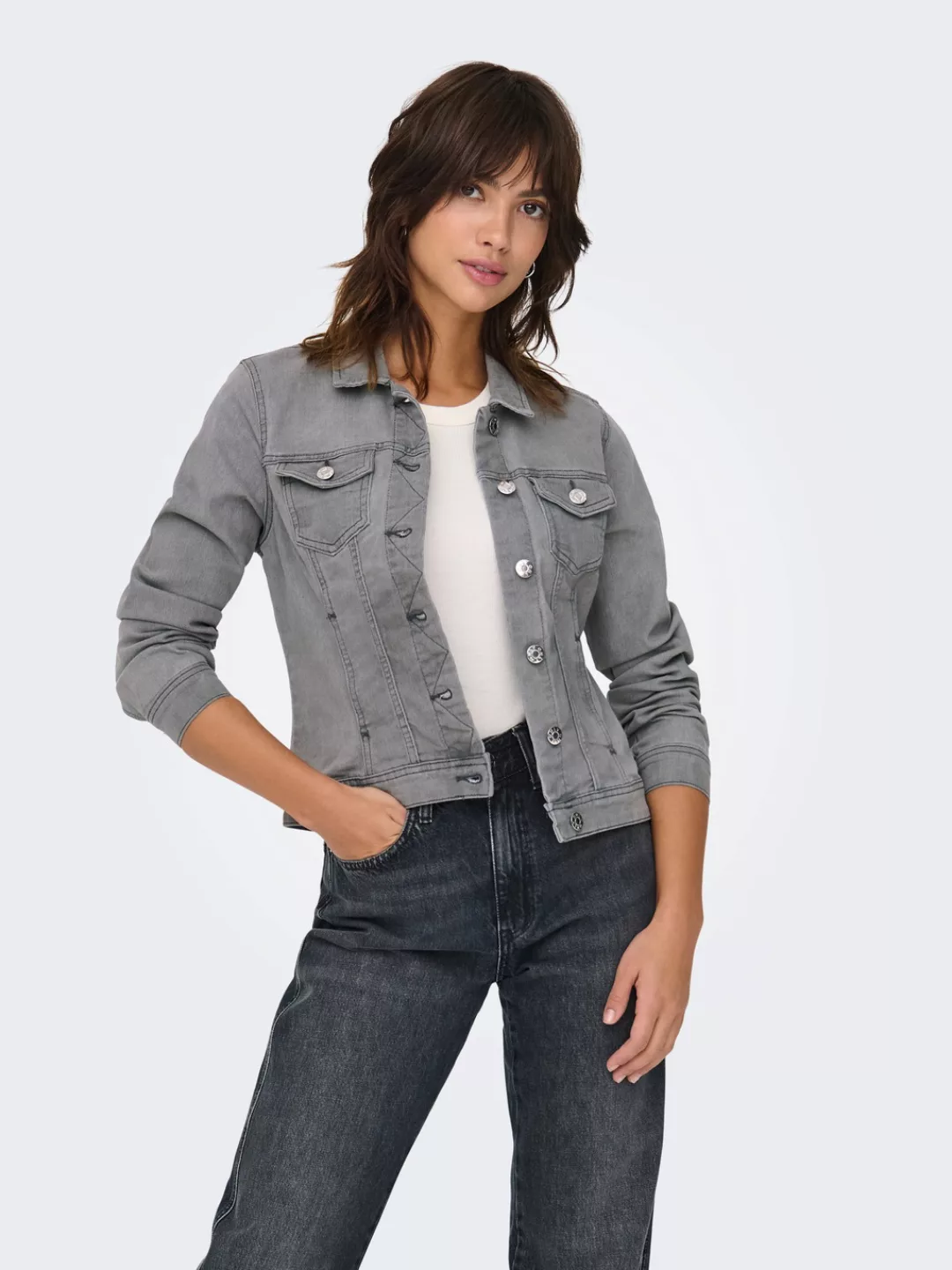 ONLY Jeansjacke "ONLWONDER DNM JACKET NOOS", kurze, modische Form günstig online kaufen