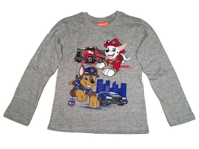 PAW PATROL Langarmshirt PAW Patrol The Movie Marshall Chase Langarmshirt - günstig online kaufen