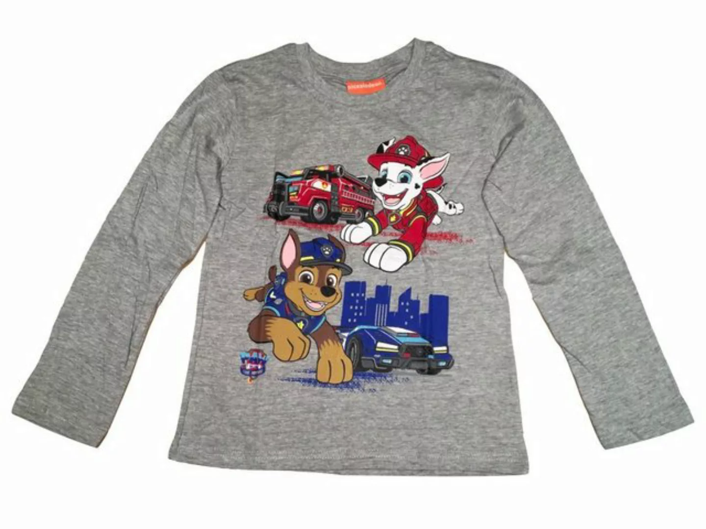 PAW PATROL Langarmshirt PAW Patrol The Movie Marshall Chase Langarmshirt günstig online kaufen