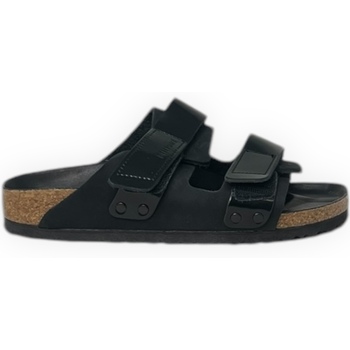 BIRKENSTOCK  Sandalen Birkestock Uji Sandale aus schwarzem Leder günstig online kaufen