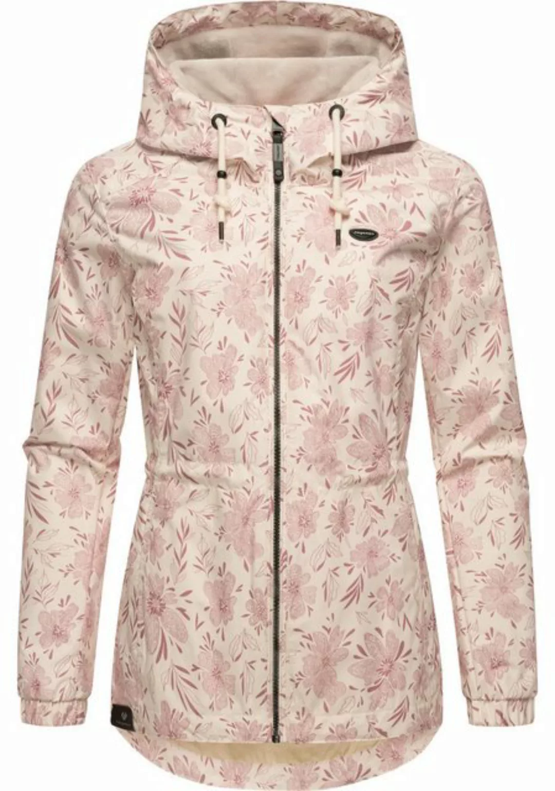 Ragwear Outdoorjacke Dankka Spring Wasserdichte Damen Jacke mit floralem Al günstig online kaufen