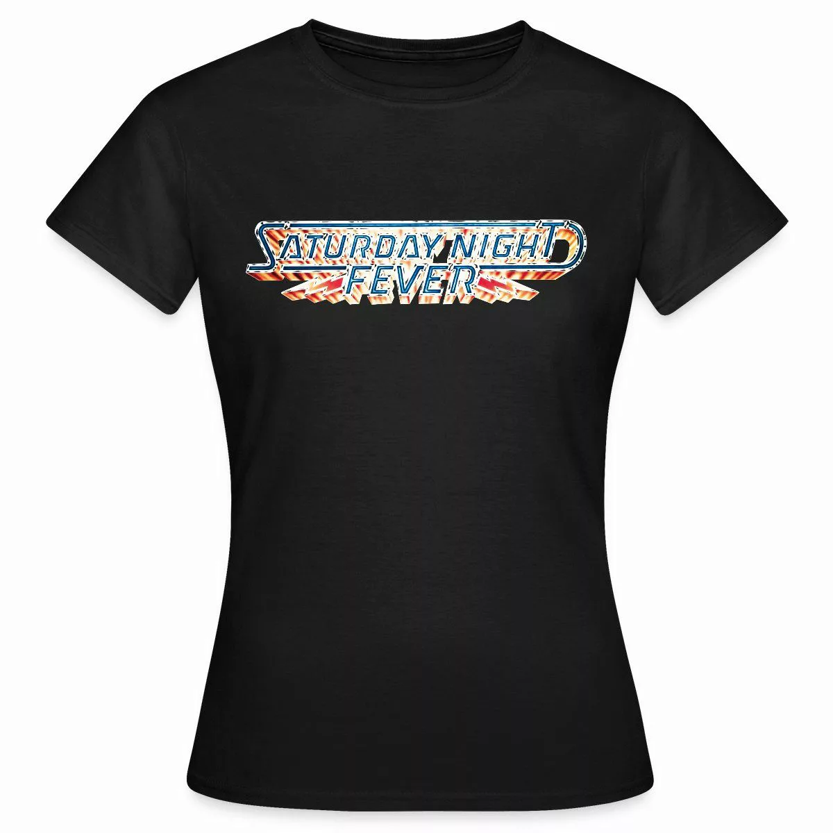 Spreadshirt T-Shirt Saturday Night Fever Film-Logo günstig online kaufen