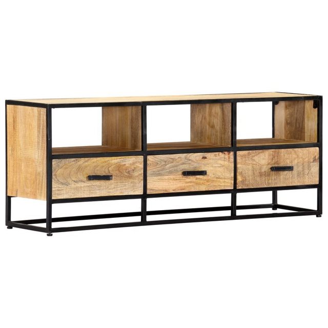 furnicato TV-Schrank 120x30x45 cm Massivholz Mango günstig online kaufen