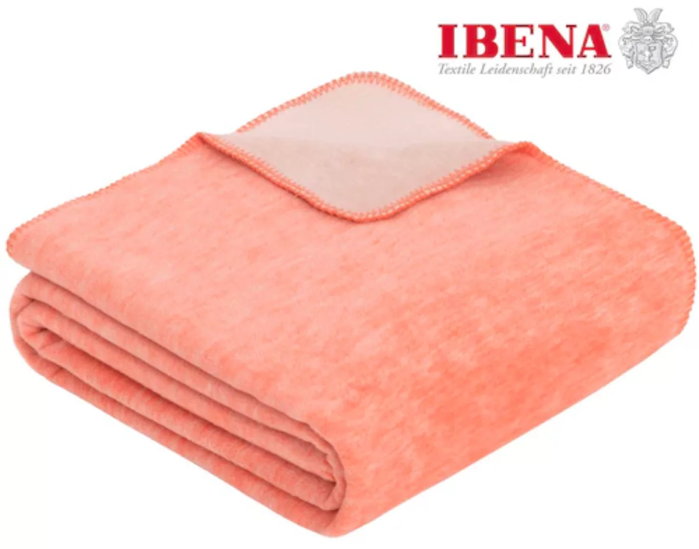 IBENA Wohndecke »Jacquard Decke Dublin«, in trendigen Pastellfarben günstig online kaufen