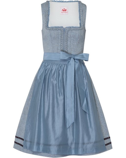 Spieth & Wensky Dirndl Midi Dirndl Fresia günstig online kaufen