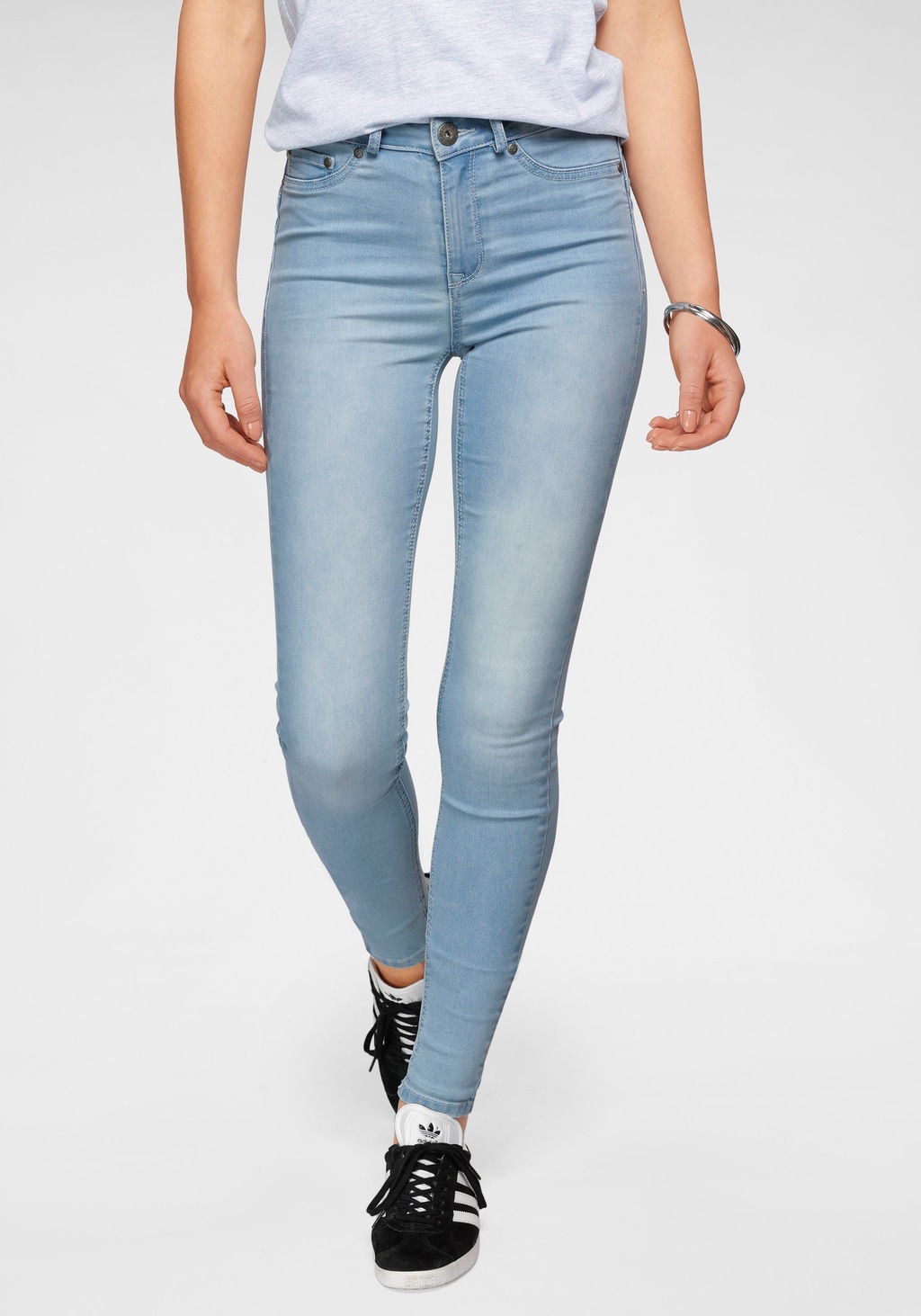 Arizona Skinny-fit-Jeans Ultra Stretch High Waist mit Shapingnähten günstig online kaufen