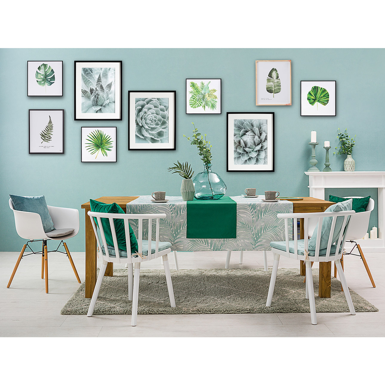 Wandbild Succulents III 40x50xcm, 40x50cm günstig online kaufen