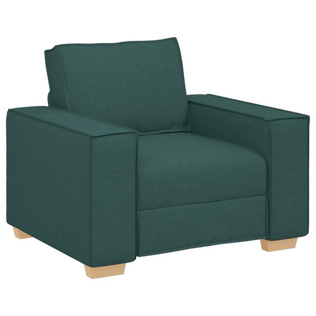 vidaXL Sofa Sofa Set 3 Teile Dunkelgrün, 3 Teile günstig online kaufen