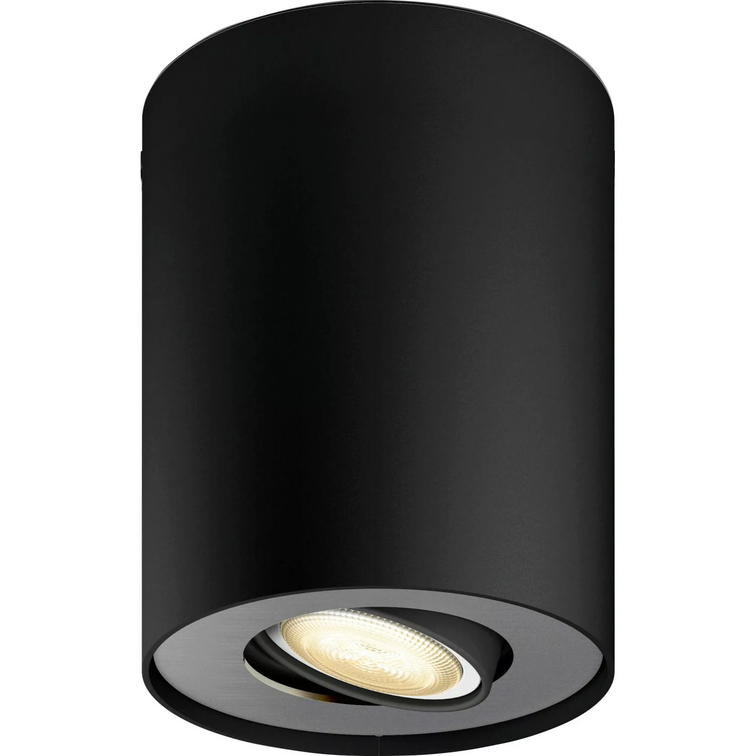 Philips Hue Spot 1-flg. White Ambiance Pillar Schwarz 250 lm günstig online kaufen