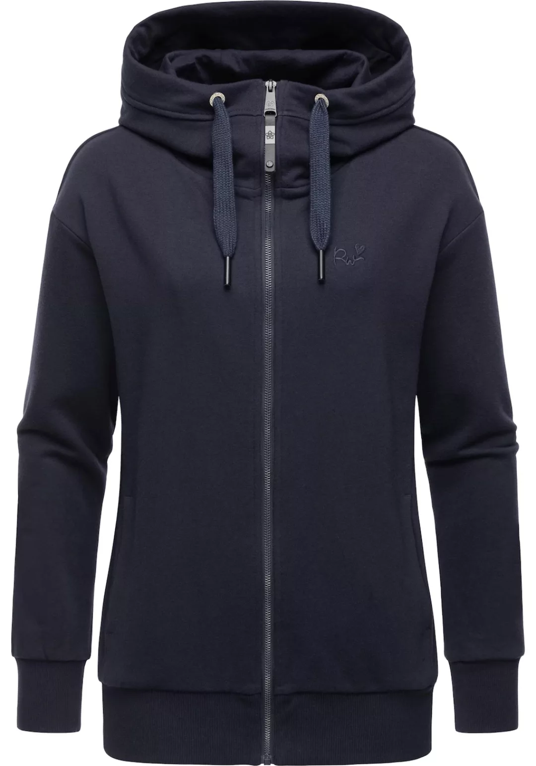 Ragwear Kapuzensweatjacke "Yodis Zip", weicher Damen Zip-Hoodie mit Kapuze günstig online kaufen