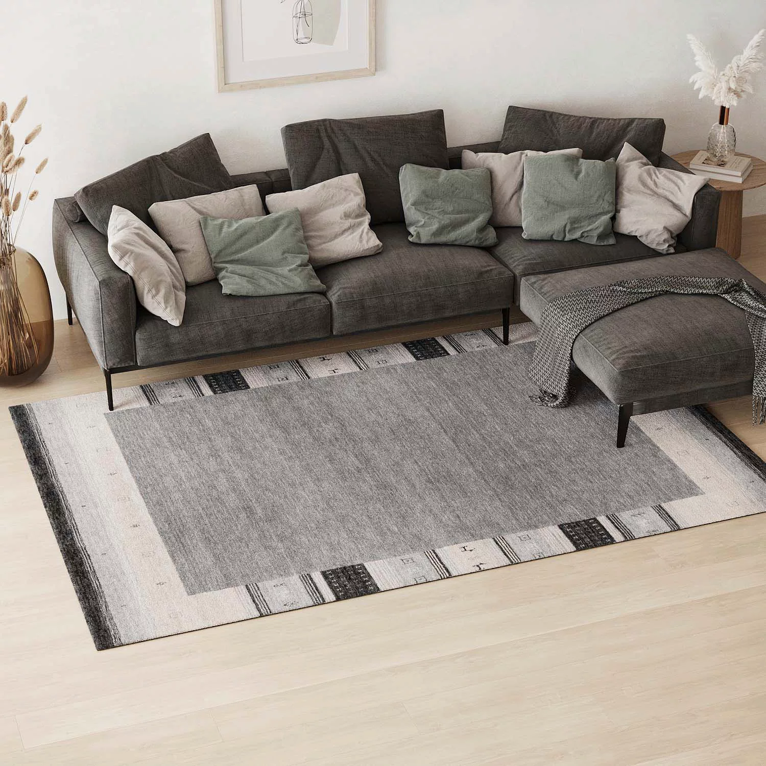 morgenland Wollteppich »Gabbeh Teppich Doha«, rechteckig, 18 mm Höhe günstig online kaufen
