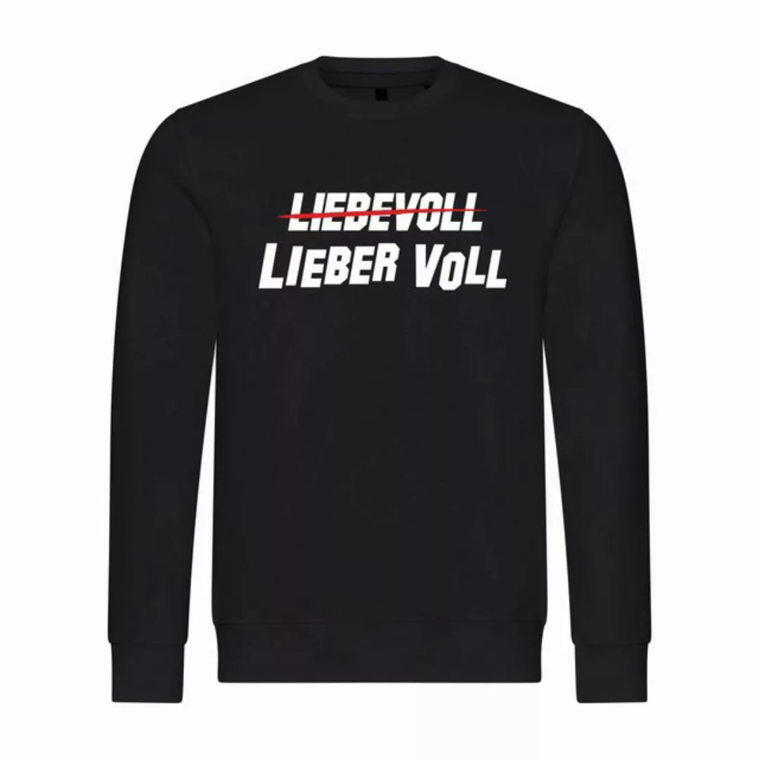 deinshirt Rundhalspullover Herren Sweatshirt Lieber Voll Mit Print Motiv, G günstig online kaufen