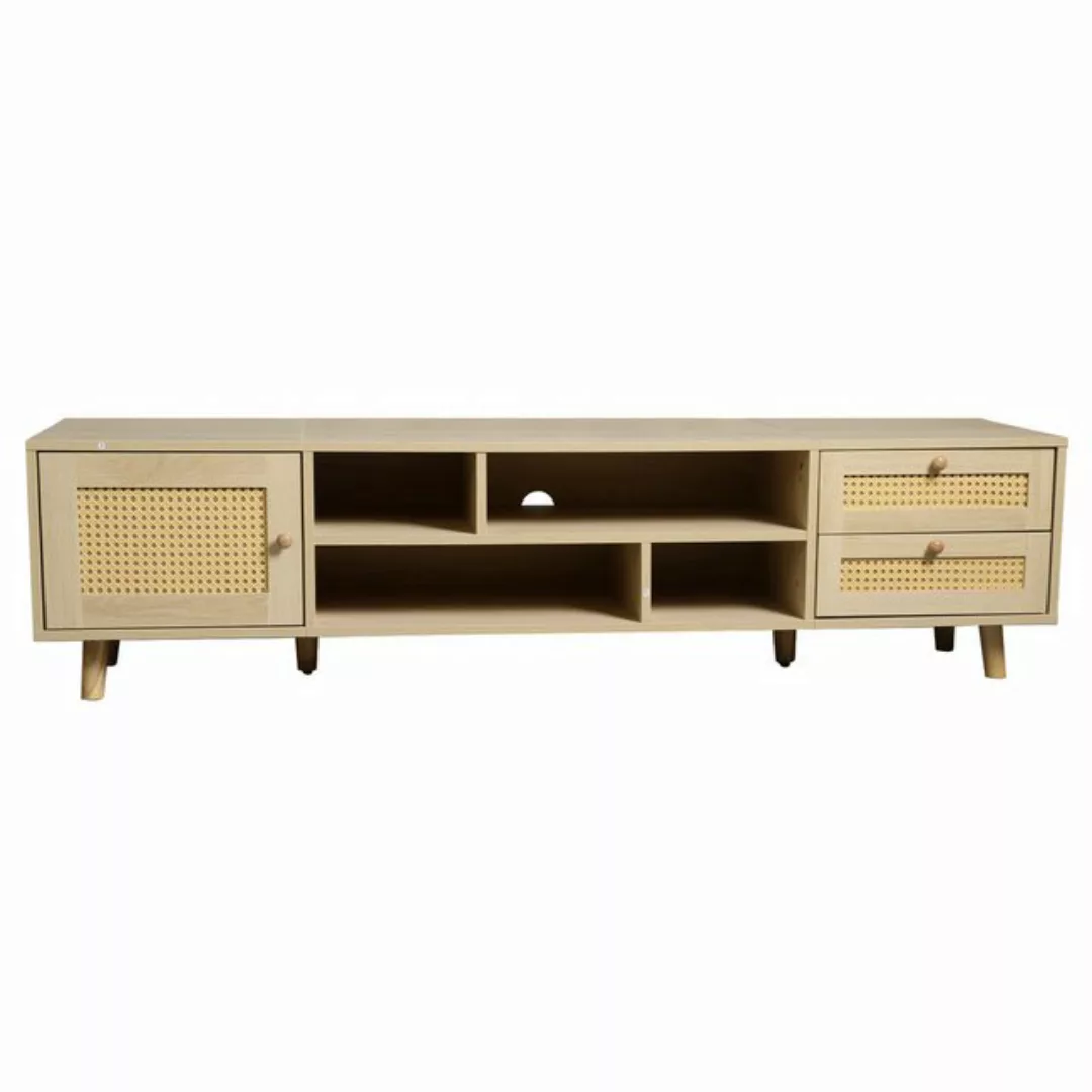 IDEASY TV-Schrank Rattan-TV-Schrank, Unterschrank, Ablageregal, 160 x 39 x günstig online kaufen