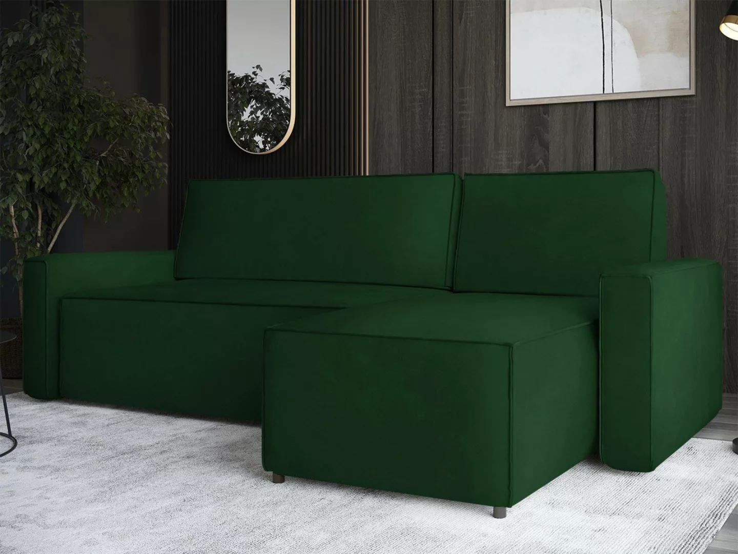 MIRJAN24 Ecksofa Madryt, mit Schlaffunktion und Bettkasten, L-Form Couch mi günstig online kaufen