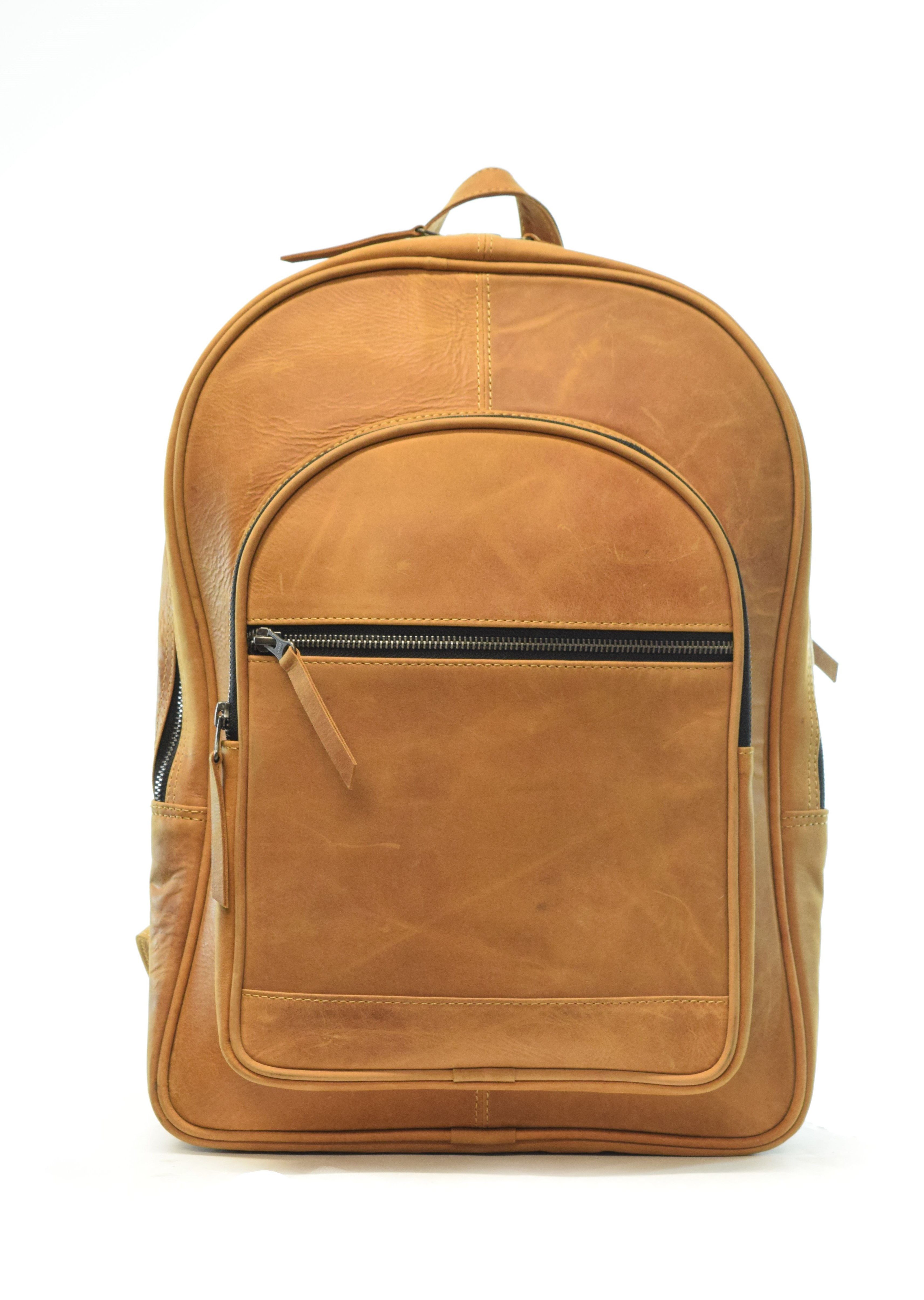 Zimmert Leather Cityrucksack P1012, echtes Voll-Rindleder günstig online kaufen