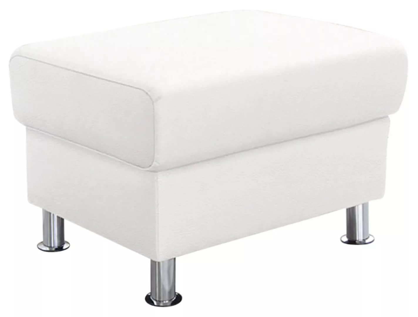 TRENDMANUFAKTUR Hocker "Rondo, Polsterhocker zur Serie, Breite 67 cm, Füße günstig online kaufen