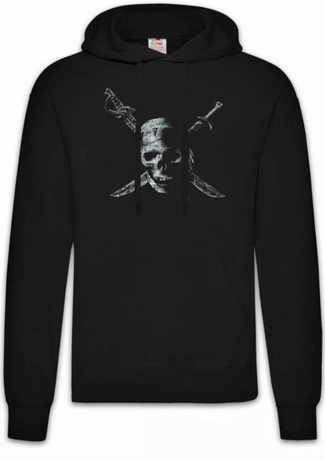 Urban Backwoods Hoodie Pirate Skull Herren Hoodie Piraten Pirates of the Sh günstig online kaufen