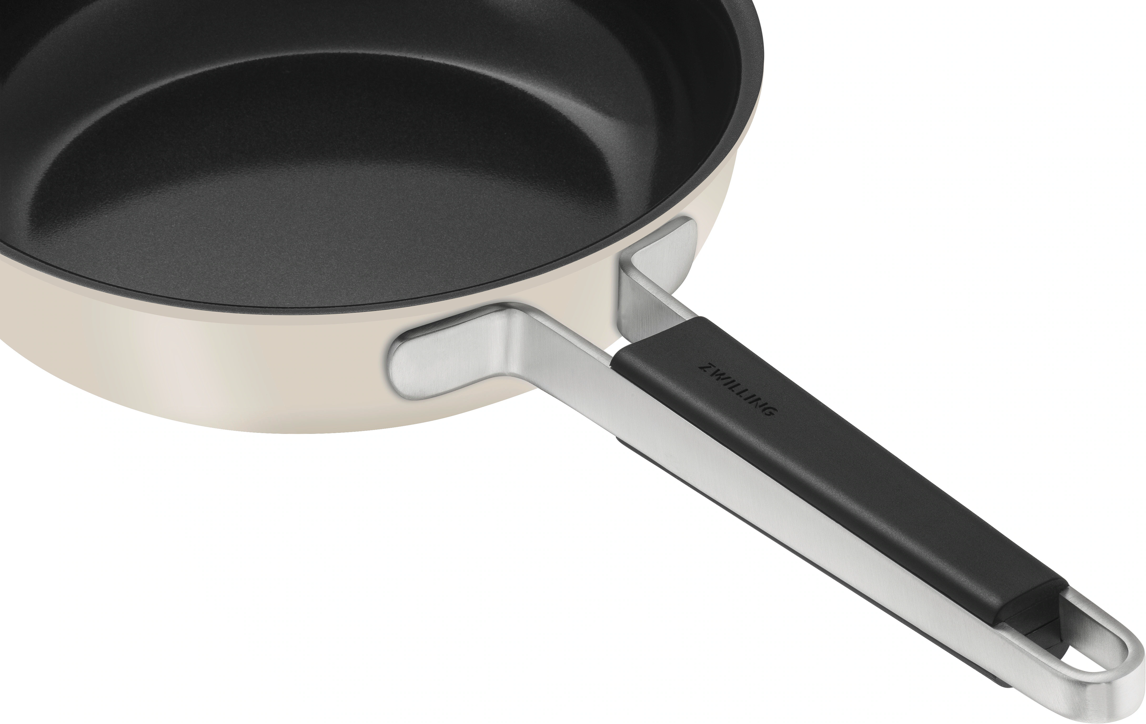 Zwilling Bratpfanne »Pure«, Edelstahl 18/10, (1 tlg.), Keramikbeschichtung, günstig online kaufen