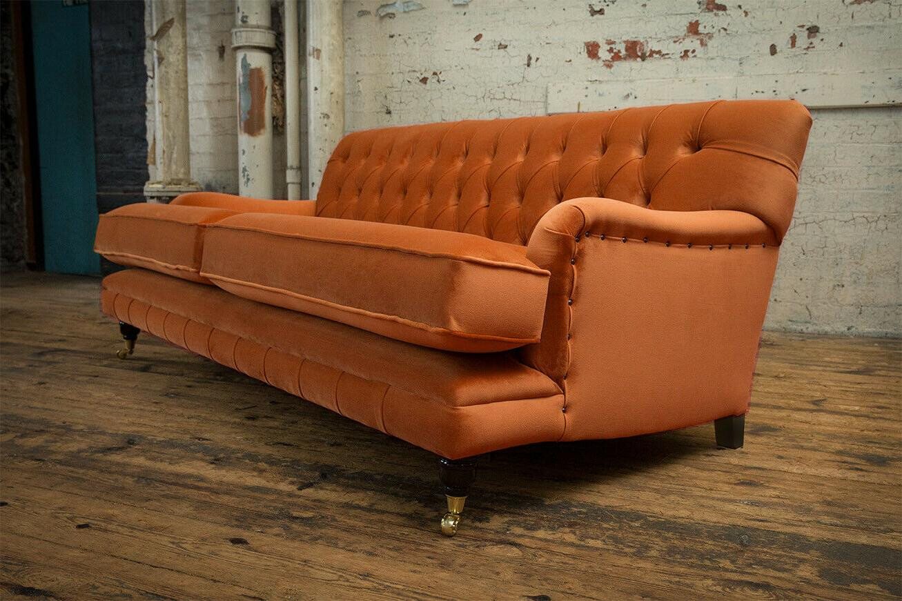 Xlmoebel Sofa Dreisitzer Chesterfield-Sofa mit strapazierfähigem und hochwe günstig online kaufen