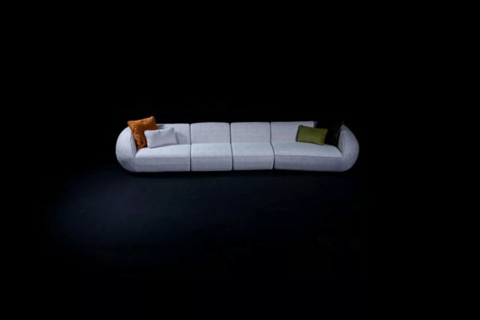 JVmoebel Big-Sofa Wohnzimmer Sofa Sechssitzer Polstermöbel Luxus Designer C günstig online kaufen