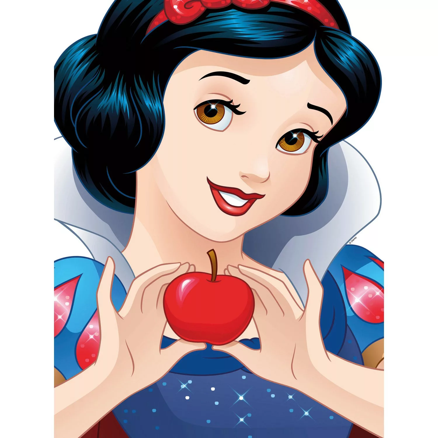 Komar Wandbild Snow White Portrait 30 x 40 cm günstig online kaufen