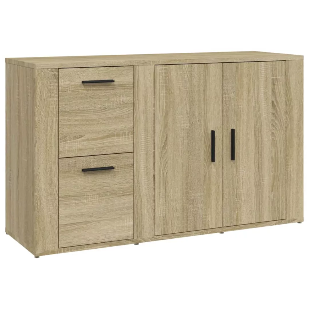 Vidaxl Sideboard Sonoma-eiche 100x33x59,5 Cm Holzwerkstoff günstig online kaufen