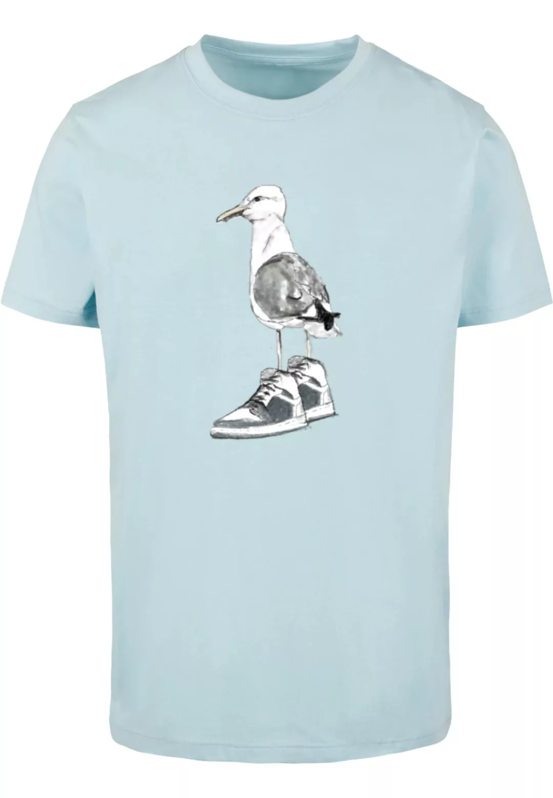 MisterTee T-Shirt "MisterTee Herren Seagull Sneakers Tee" günstig online kaufen