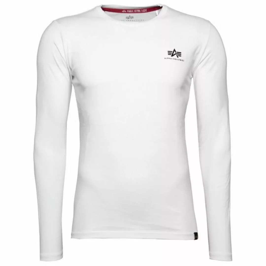 Alpha Industries Longsleeve "Alpha Industries Men - Longsleeves Back Print günstig online kaufen